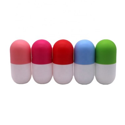 Free Sample 6oz 180ml Hdpe Popular Capsule Shaped Pill Tablet Medicine Plastic Bottle For Dietary Nutrition Supplement